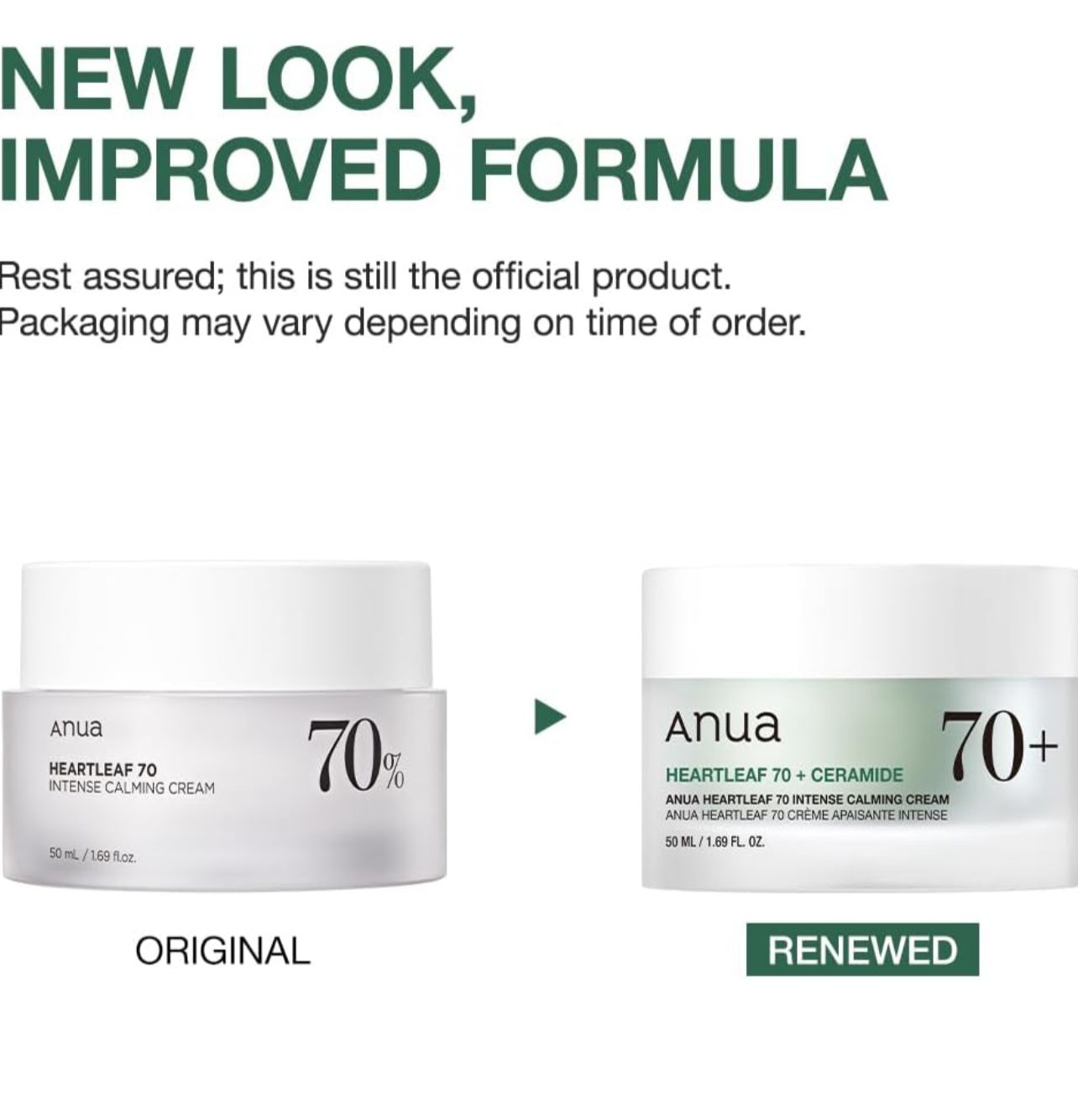 Anua Heartleaf 70% Calming Cream