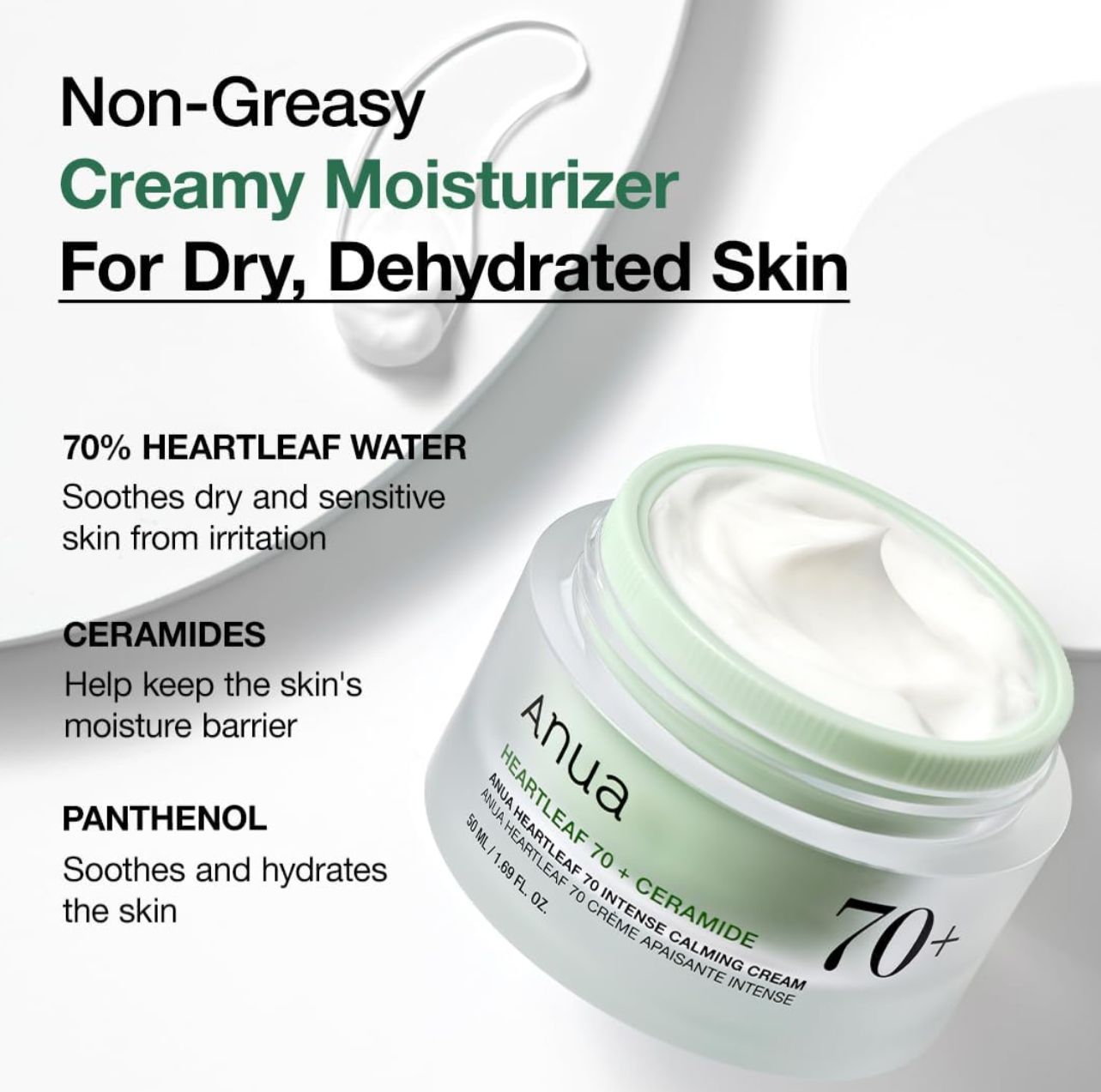 Anua Heartleaf 70% Calming Cream