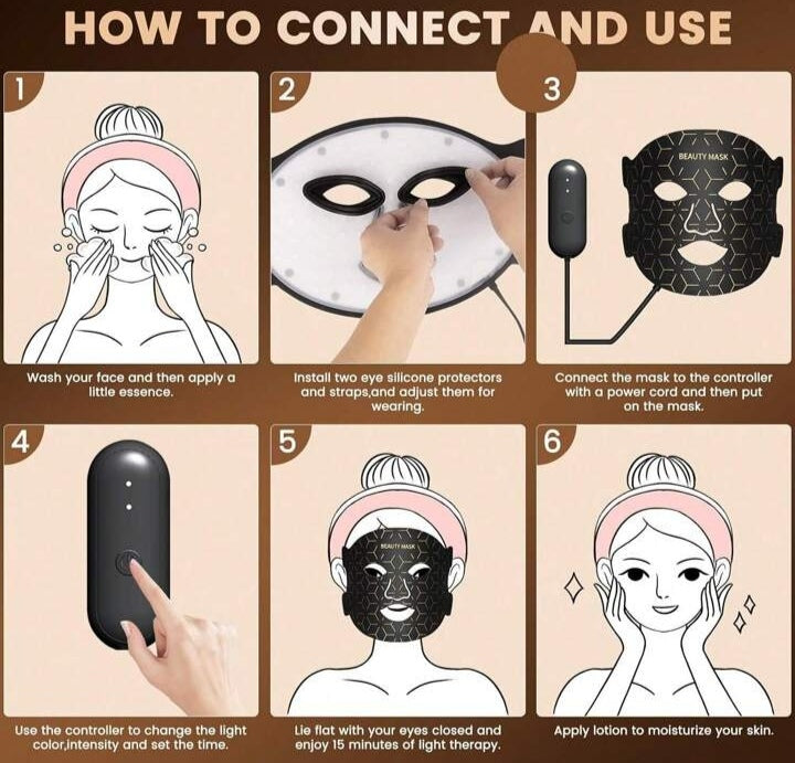 Sunpint Facial Red Mask