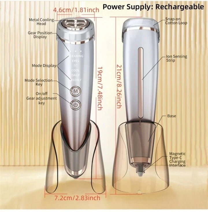 6 In 1 EMS Face Facial Massager