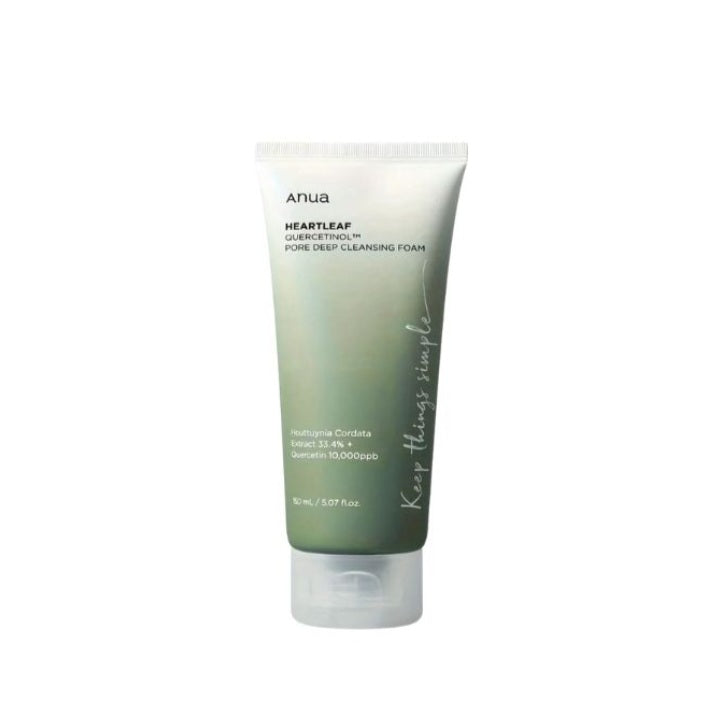 Anua Heartleaf -Quercetinol Pore Deep Cleansing Foam